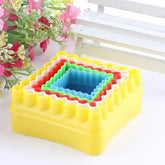 SQUARE COOKIE CUTTER SET 5PCS